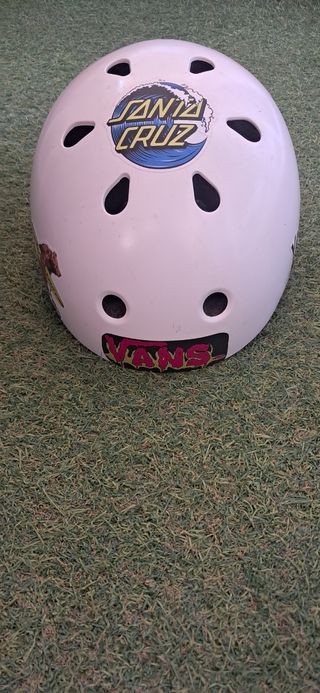 Casco skate/patinete decorado