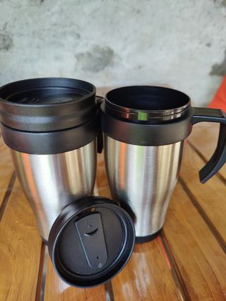 Tazze termiche acciaio - 2pz