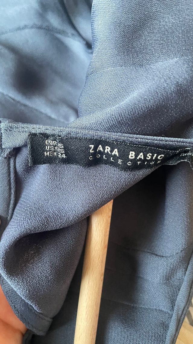 Vestido Zara azul - Talla XS