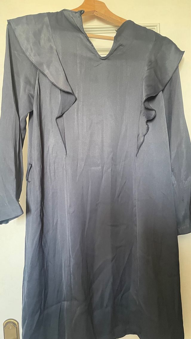 Vestido Zara azul - Talla XS