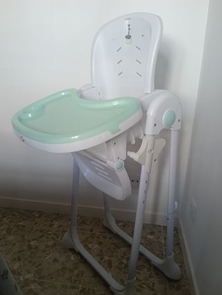 Trona bebé plegable mint