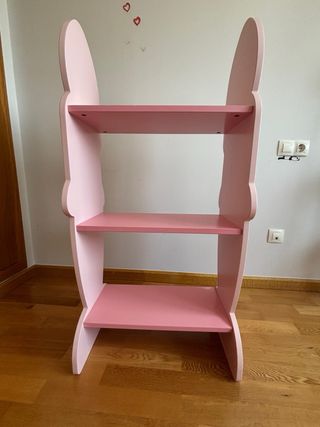 Estantería Sirena Rosa - Librería Infantil