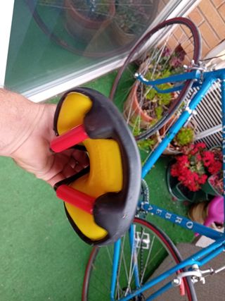 Sillin Alpine bicicleta carreras vintage