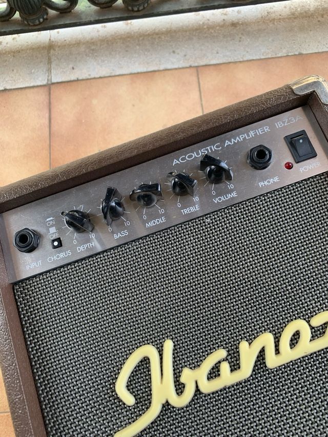 Amplificador Ibanez IBZ3A Acústico