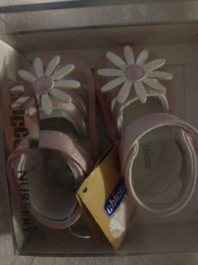 Sandalias Chicco bebé niña talla 16