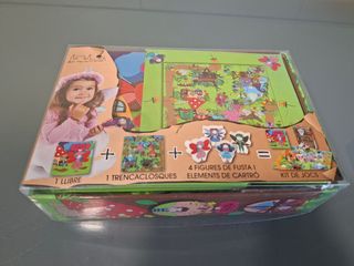 Kit juegos hadas: Libro + Puzzle