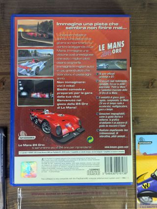 Le Mans 24 ore - PlayStation 2 ps2 - Manuale Ita