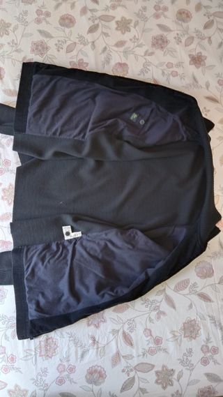Chaqueta negra/azul oscuro punto americana