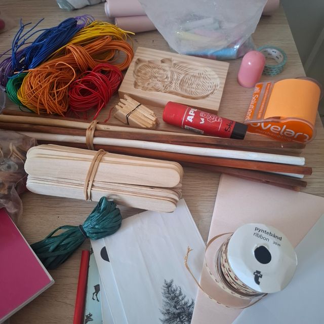 Material manualidades.