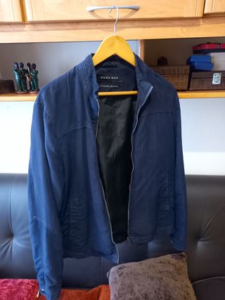 Cazadora Zara Man azul - Talla M