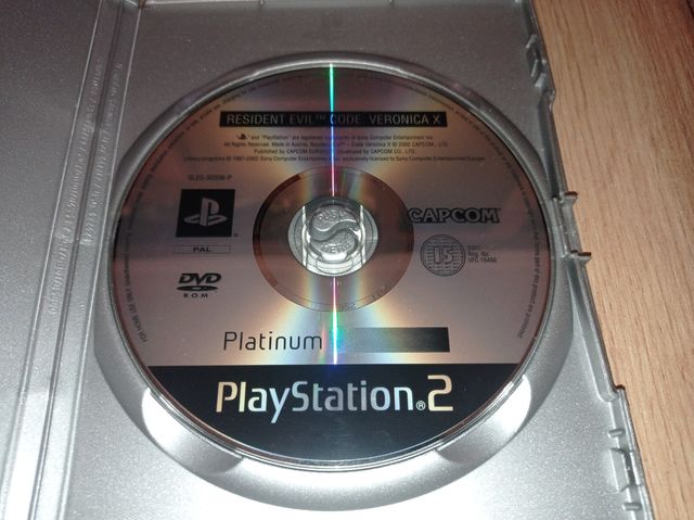 Resident Evil Code Veronica PS2 Platinum
