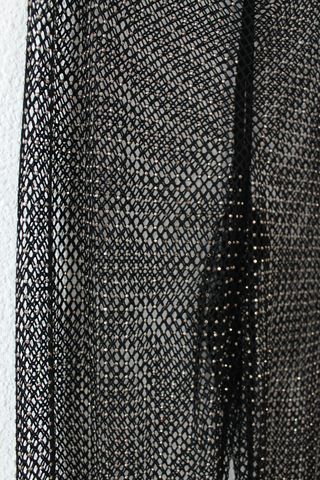 Pantalones malla brillantes Zara