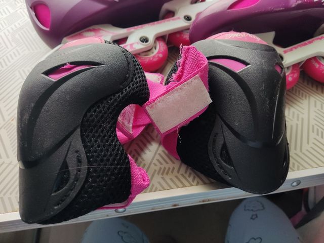 Patines Oxelo Play 5 - 4 ruedas+ rodilleras