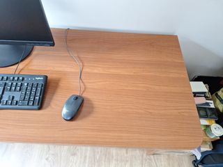 Mesa escritorio madera marrón