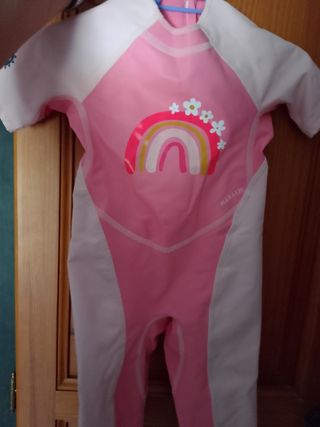 Traje neopreno niña - Talla 18 meses