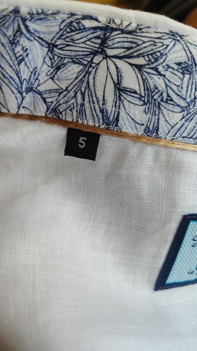 Camisa blanca La Vespita - Lino