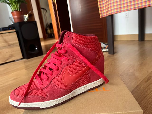 Zapatillas Nike altas - Negras y Blancas