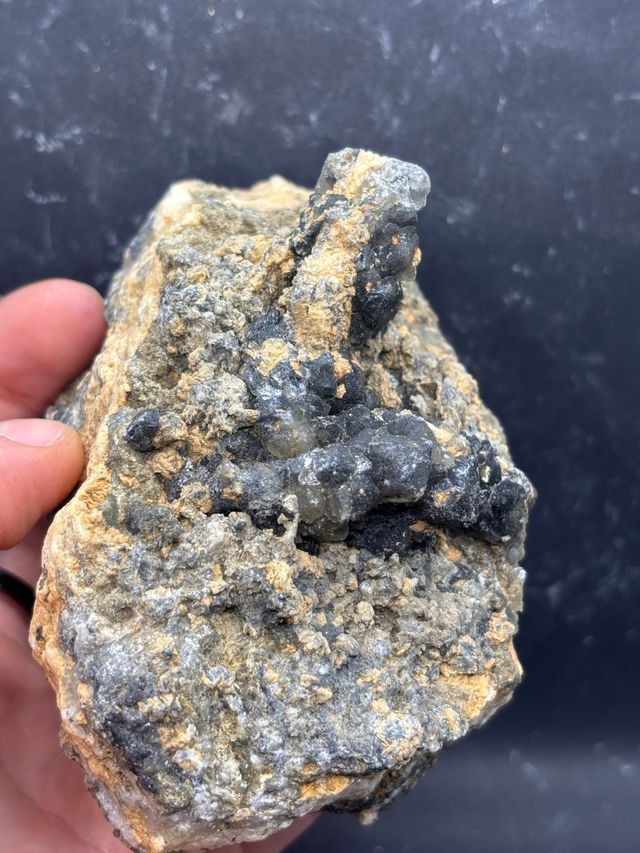 Minerali Quarzo Nero Castelluccio