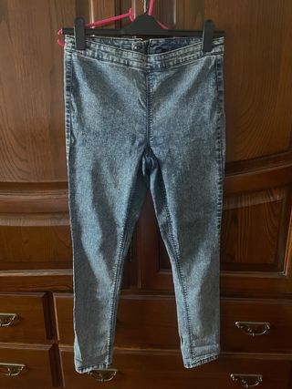 Jeans HM vita alta - blu
