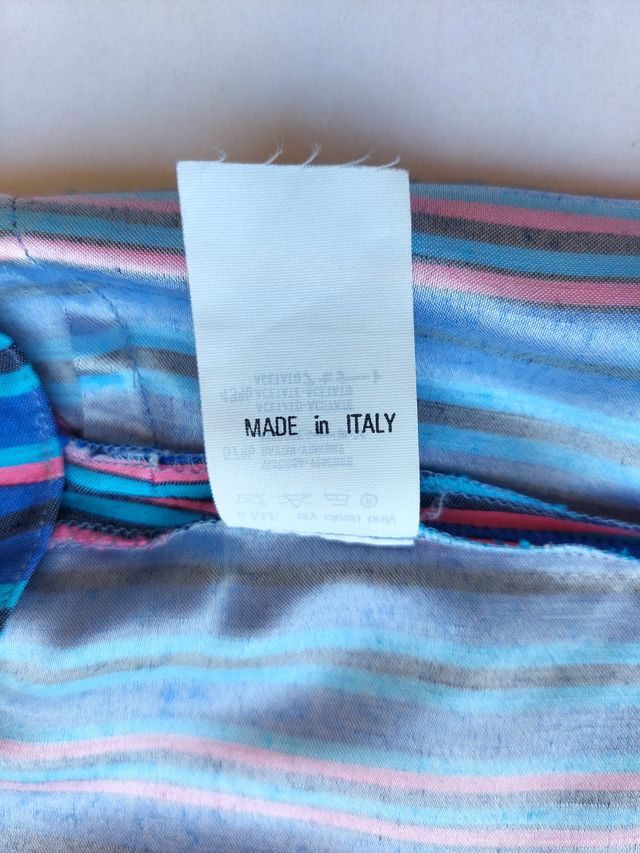 Vestito estivo nuovo taglia S colore azzurro, rosa