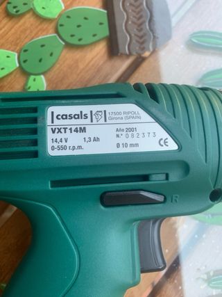 Taladro atornillador Casals 14.4V