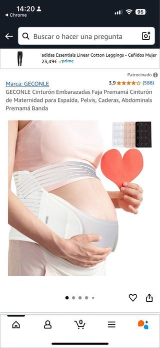 Faja Embarazo GECONLE - Soporte Abdominal