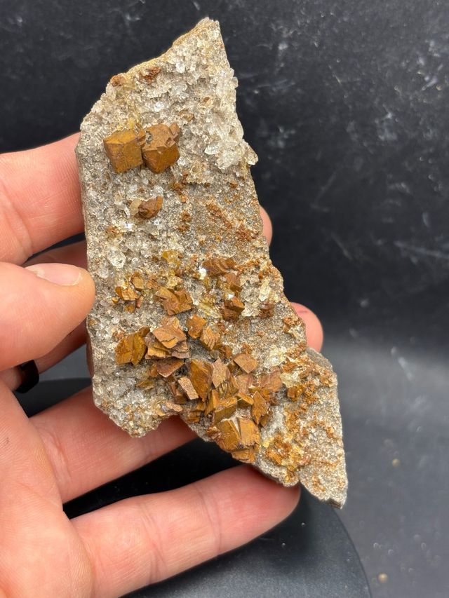 Minerali Quarzo Siderite Brosso