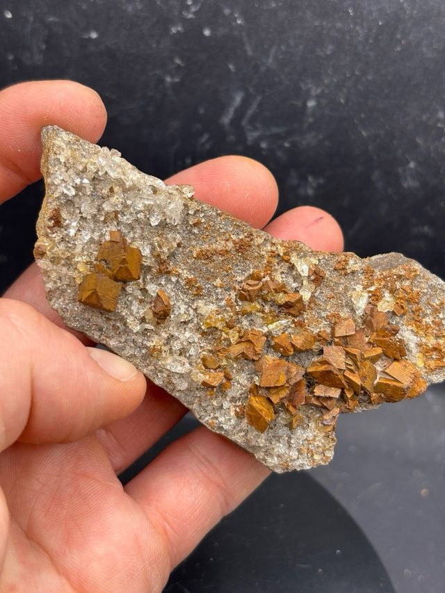 Minerali Quarzo Siderite Brosso