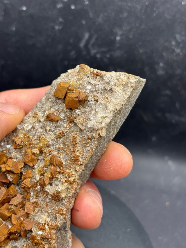 Minerali Quarzo Siderite Brosso