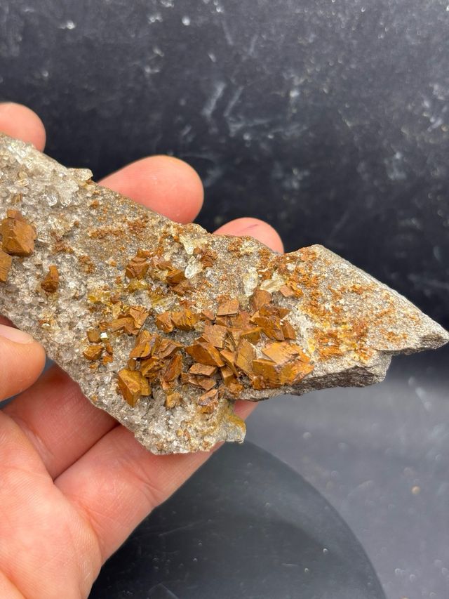 Minerali Quarzo Siderite Brosso