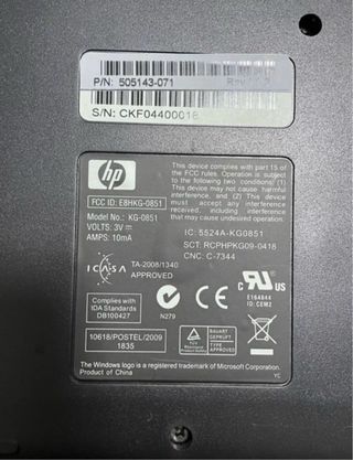 Kit HP Teclado + Ratón inalámbricos