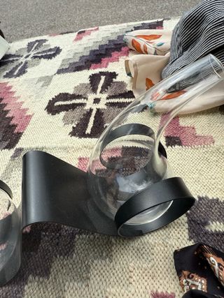 Vasi in vetro | Supporto metallo