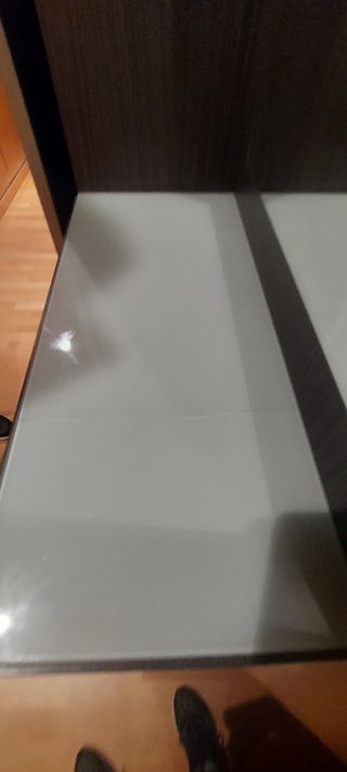Mueble recibidor con espejo