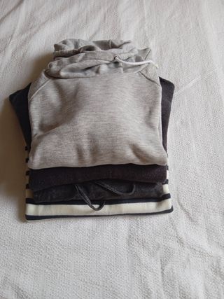 4 Jerseys hombre de Sfera, Cedar, Salsa, H&M