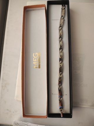 Braccialetto MEG oro argento