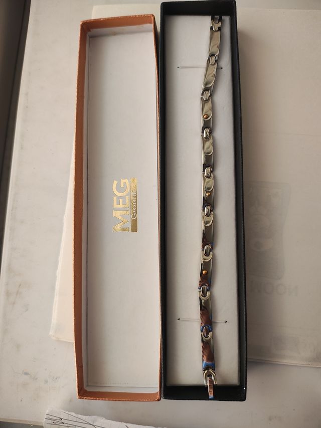 Braccialetto MEG oro argento