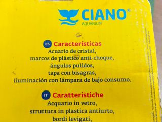 Acuario Aqua 60 Plus - 65L
