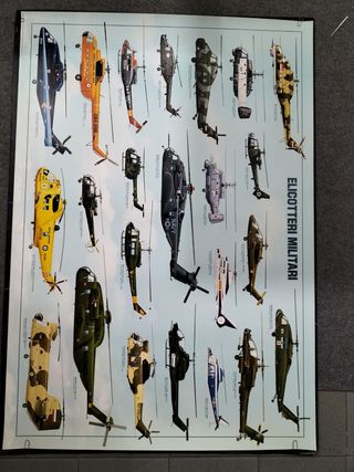 Poster Elicotteri Militari