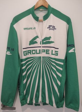Maillot ciclismo Groupe LG vintage