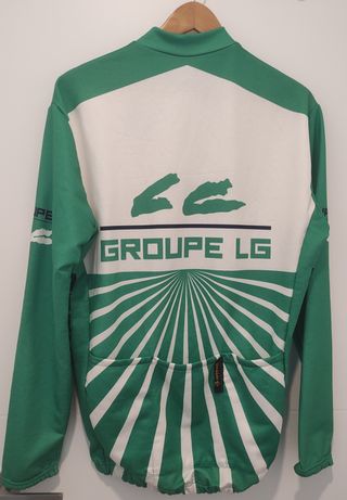 Maillot ciclismo Groupe LG vintage