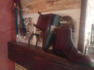 Botas equitación piel marrón 40