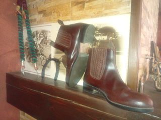 Botas equitación piel marrón 40