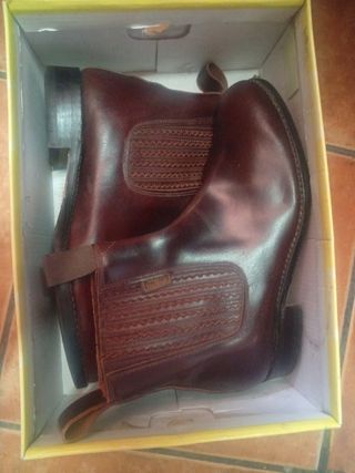 Botas equitación piel marrón 40