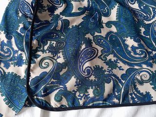 Vestido Sfera L - Azul, verde y beige