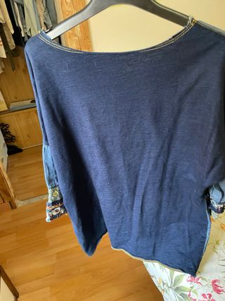 Desigual blusa vaquera 