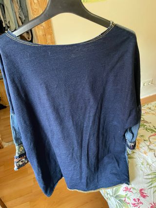 Desigual blusa vaquera 