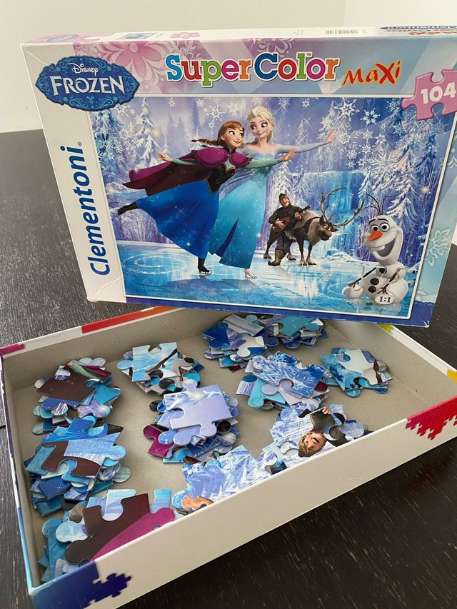 Puzzle Frozen Clementoni 104 pezzi