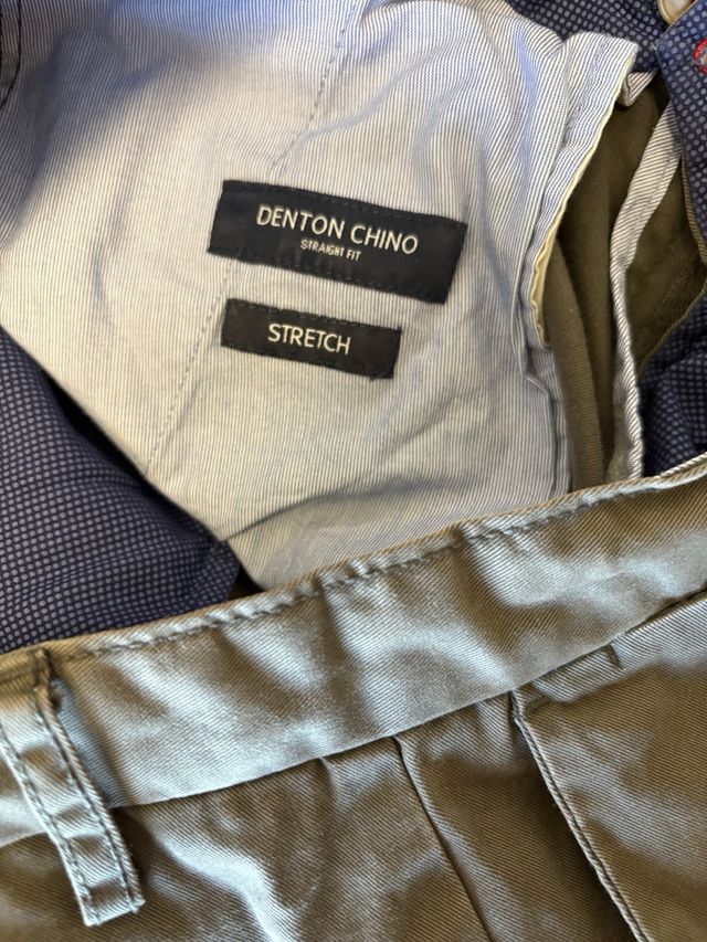 Pantaloni Tommy Hilfiger, Cotone, Grigio