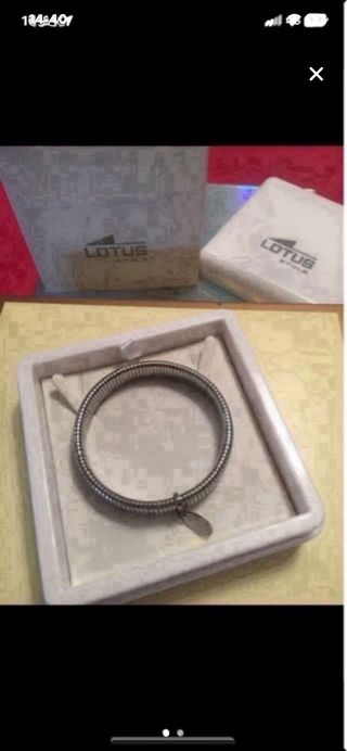 Pulsera Lotus acero - nueva