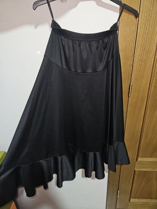 Falda Flamenca Negra